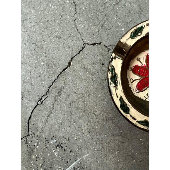 Vintage ashtray, Bass, 70s 60s, ancient Retro, Home Eclectic Gift, Dish - Picture 5 of 5